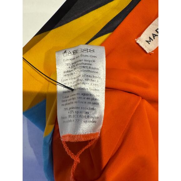 MARA HOFFMAN One Piece Color Block Bathing Suit in Sx XS - Picture 6 of 6